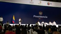 Presidente Gustavo Petro, durante su discurso en la Feria de las Economías para la Vida, en Barranquilla