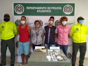 Policía Nacional realiza 3 allanamientos contra expendios de droga en Santo Tomás