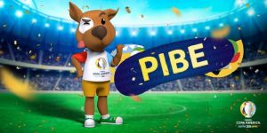 Este es Pibe, la mascota oficial de la Copa América.