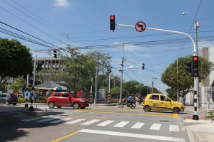 A partir del miércoles 5 de junio se implantará nuevo semáforo en la calle 57 con carrera 25