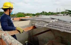 ‘Mini tornado’ en Soledad: 35 casas afectadas