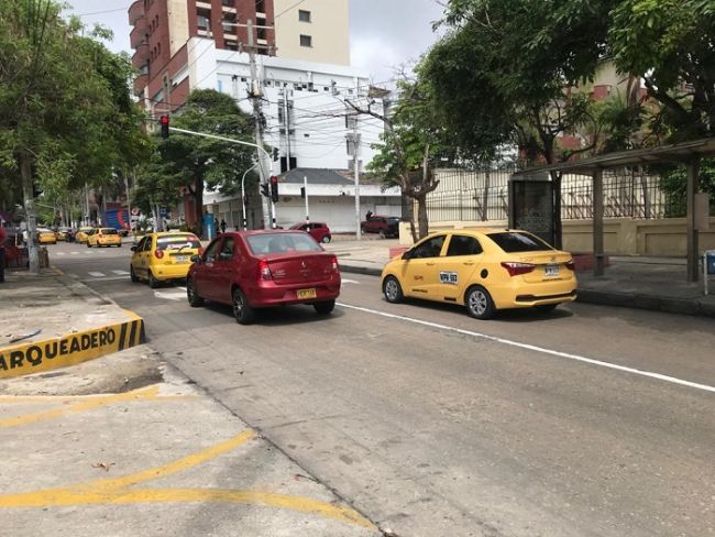 Taxis laboran al 100% de su capacidad para contribuir a reactivación económica del área metropolitana de Barranquilla