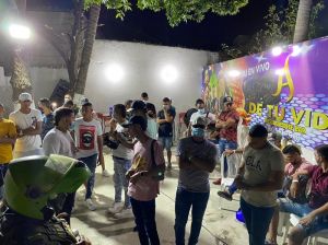 Alcaldía interviene patios rumberos en Localidad Histórica-Rodrigo de Bastidas