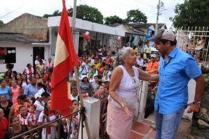 En La Sierrita, 13 kilómetros de vías pavimentadas, con una inversión de $20.558 millones