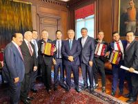 En el Palacio de Nariño sonaron las primeras melodías del 53° Festival de la Leyenda Vallenata