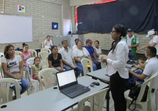 Migrantes venezolanos reciben atención en primera jornada de Sisbén y afiliación en salud