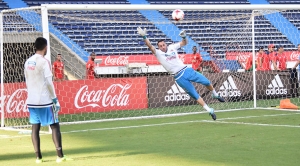 Selección Colombia entrenó en el estadio Metropolitano