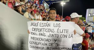Nadador del Valle expulsado de complejo en Juegos Nacionales por protestar