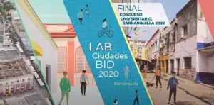 Equipo de la Universidad de Buenos Aires, Argentina, ganador del Concurso LAB Ciudades BID, Barranquilla 2020