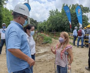 “Iniciamos la construcción del nuevo acueducto de Sibarco, con el que llevaremos agua potable a más de mil atlanticenses”: Elsa Noguera