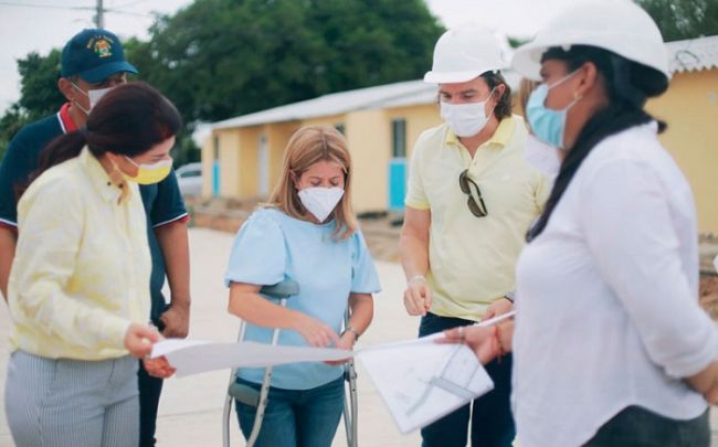 En recorrido con la Gobernadora, gerente del Fondo Adaptación anuncia entrega de obras en el sur del Atlántico