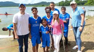 &quot;Pusimos en marcha la Escuela de Canotaje en la Laguna de Luruaco&quot;: Elsa Noguera