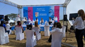En Piojó, la gobernadora Elsa Noguera rindió homenaje a las mujeres del Atlántico