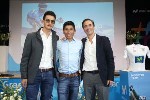 Movistar Colombia rindió homenaje a Nairo Quintana