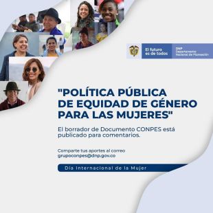 Gobierno conmemora día de los derechos de las mujeres con nueva política para la equidad de género