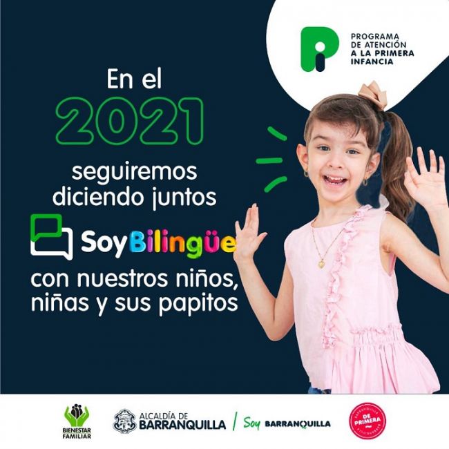 En Barranquilla, atención integral a más de 47.000 niños de primera infancia en 2021