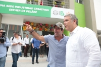 Alcalde Char entregó sedes del SENA en compañía del presidente Duque