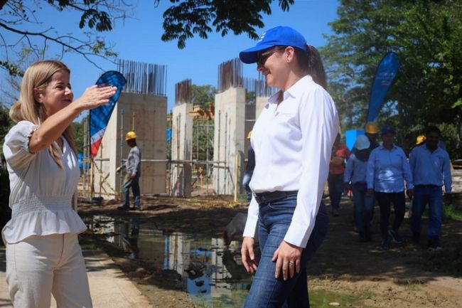 “Con la estación de bombeo y el tanque que estamos construyendo, Campeche tendrá agua 24/7 por primera vez”: Elsa Noguera