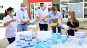 Gobernadora entregó nueva dotación de elementos de protección en hospitales de Piojó, Juan de Acosta y Tubará