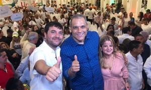 Senador José David Name oficializó su apoyo a las campañas de Noguera y Pumarejo