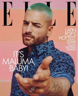 La Revista &#039;Elle&#039;, trae de portada a Maluma