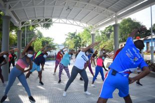 En el parque La Puntica, la comunidad ya disfruta de la oferta de Indeportes Atlántico