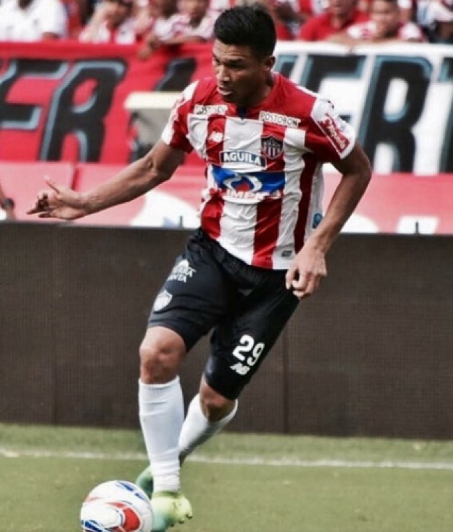 Teófilo Gutiérrez, autor del primer gol
