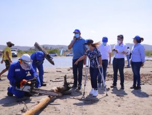 “Playas en Juan de Acosta tendrán limpieza permanente”: Elsa Noguera