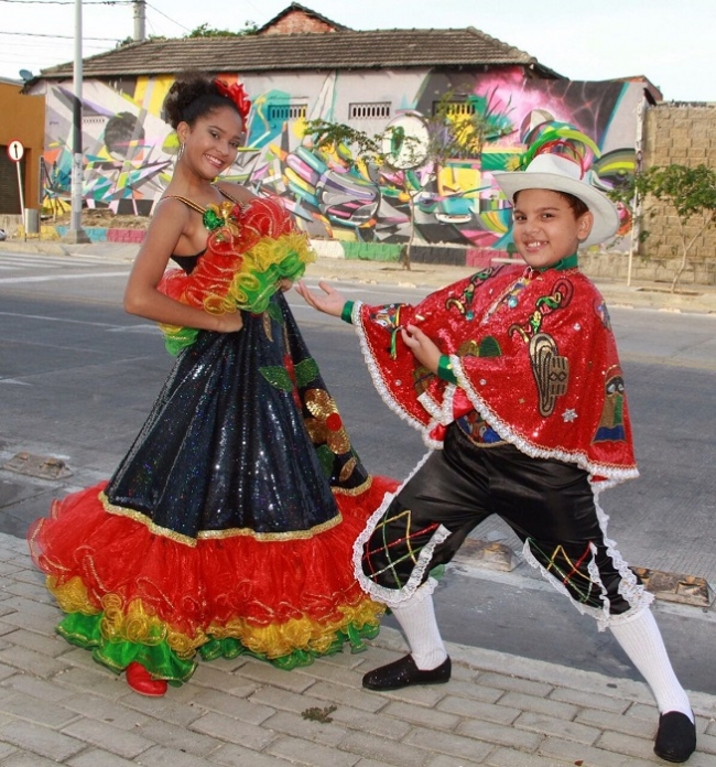 Laura Ospino y Samuel Quintero, Reyes infantiles del Carnaval de la 44