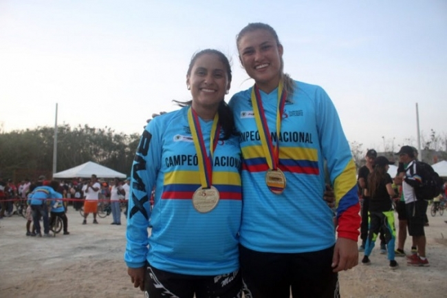 Antioquia y Atlántico festejaron en el Nacional de BMX en la pista Daniel Barragán de Barranquilla 2018