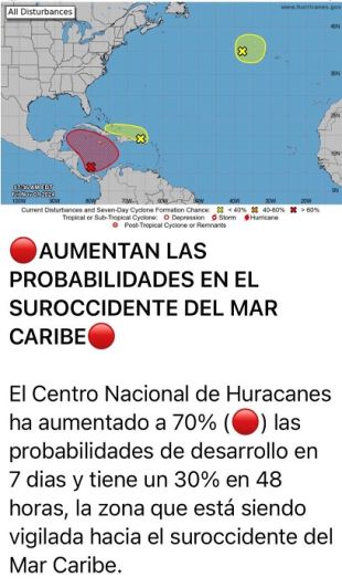 Alcaldía de Soledad alerta a la comunidad ante probabilidad de tormenta tropical