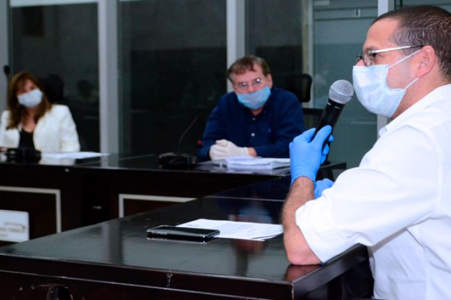 Noguera recibe respaldo de la Asamblea para afrontar emergencia sanitaria en el Atlántico