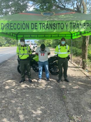 La Seccional de Tránsito y Transporte captura 7 personas mediante orden judicial