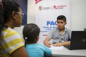 Gobernación y ACNUR atienden 2.856 migrantes venezolanos en primer semestre del año