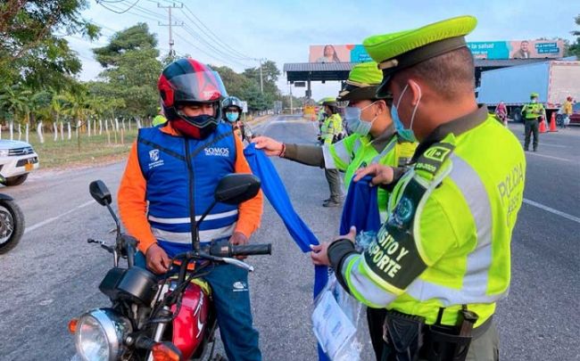 Tránsito del Atlántico invita a los usuarios de las vías a proteger su vida y sumarse a las campañas de educación vial