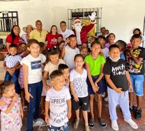 En esta primera jornada se beneficiaron 200 niños y niñas de los barrios el Centenario y la Bonga de Soledad.