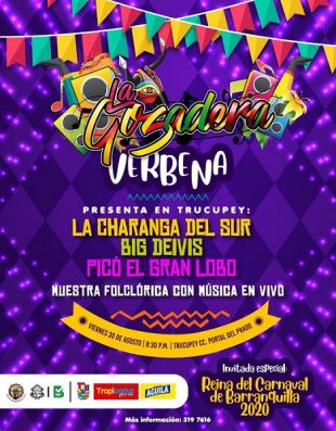 ¡La Gozadera! llega a Trucupey con sabor y alegría carnavalera