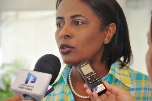 Betty Yadira García, gerente de la Zona Atlántico de Electricaribe