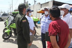 Distrito y fuerza pública despliegan acciones articuladas por la seguridad de Barranquillita