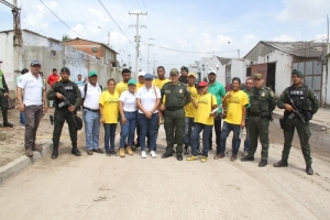 Intervención en sector de Barranquillita: un entorno más limpio para mayor seguridad