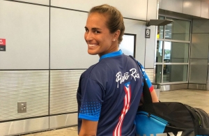 La tenista puertorriqueña Mónica Puig