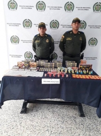 Policía incautó seis kilos de pólvora