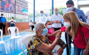Gobernación del Atlántico habilitó su primer punto masivo de vacunación Covid en Malambo