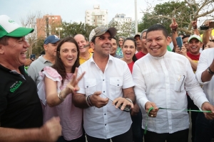 “El mejor regalo a Barranquilla en estos 206 años es el nuevo parque Venezuela”: alcalde Char