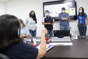 Delegados de la OIM destacaron operatividad de la Sala de Análisis de Riesgo en Salud de Barranquilla