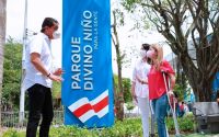 Gobernadora del Atlántico entregó en Molinero el parque Divino Niño, la quinta obra ejecutada de &#039;Parques para la Gente&#039;