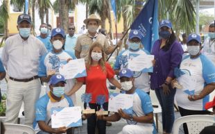 Gobernadora del Atlántico entregó la Plaza Banda 20 de Julio de Repelón, el sexto espacio público recuperado de &#039;Parques para la Gente&#039;