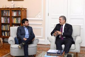 Pumarejo en reunión con el presidente Duque, compartió sus proyectos para Barranquilla