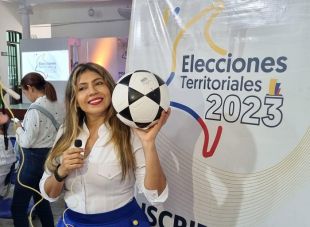 Oficialmente inscrita Dina Luz Pardo Olaya,  como candidata al concejo de Barranquilla por el partido Cambio Radical