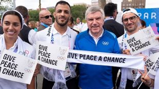 Thomas Bach exhortó a líderes del mundo a promover el espíritu olímpico